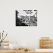 ヴィンテージウェールズプリントカルナルフォン中世の城 ポスター (キッチン)