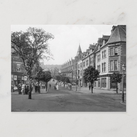 ヴィンテージウェールズ、コルン湾1905。 ポストカード (正面)