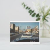 ヴィンテージウエスタンアベニューブルーアイランド,イリノイ1966 ポストカード (スタンド正面)