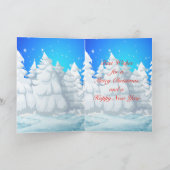 ヴィンテージウエスタンカウボーイアリーホースクリスメリータム カード (内部)