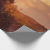 ヴィンテージウエスタンカウボーイポートレート ラッピングペーパー (角)