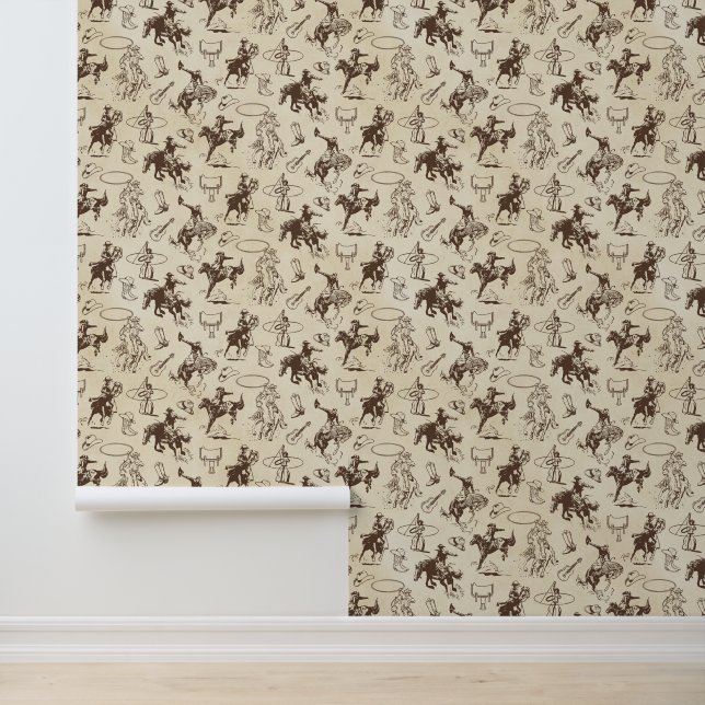 ヴィンテージウエスタンカウボーイロデオウズス 壁紙 (アプリケーション)