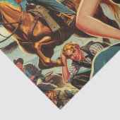 ヴィンテージウエスタンカントリーガール 薄葉紙 (詳細)