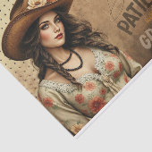 ヴィンテージウエスタンガールズセルフラブ引用文デクページ 薄葉紙 (詳細)