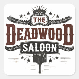 ヴィンテージウエスタンサロン スクエアシール