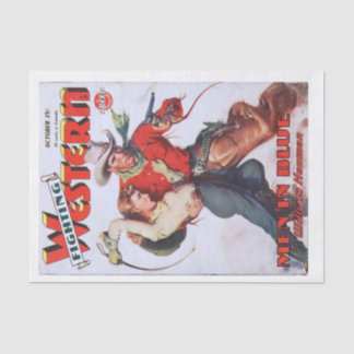 ヴィンテージウエスタンデコパージュ 薄葉紙