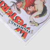 ヴィンテージウエスタンデコパージュ 薄葉紙 (詳細)