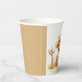 ヴィンテージウエスタンデライトカウボーイベビーシャワー 紙コップ (右)