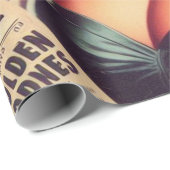 ヴィンテージウエスタンパルプガール ラッピングペーパー (ロールコーナー)