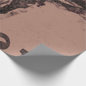 ヴィンテージウエスタンブルスカルブラウンオールドカントリー ラッピングペーパー (角)