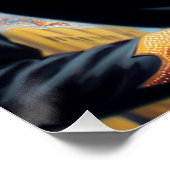 ヴィンテージウエスタンレトロ女性のカーボーイシャツショッピング ポスター (コーナー)