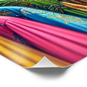 ヴィンテージウエスタンレトロ女性のカーボーイシャツショッピング ポスター (コーナー)