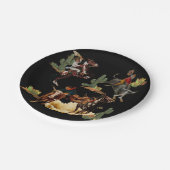 ヴィンテージウエスタンロデオイベントカウボーイ女性のカーボーイ ペーパープレート (アングル)