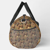 ヴィンテージウエスタンロデオイベント女性のカーボーイカウボーイ ダッフルバッグ (右)