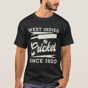 ヴィンテージウエストインディズ、1920年からクリケット Tシャツ