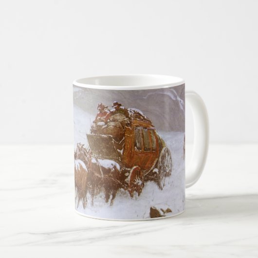 ヴィンテージウエスト、なぜメールがBerninghausによって遅れた コーヒーマグカップ (正面右)