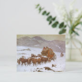 ヴィンテージウエスト、なぜメールがBerninghausによって遅れた ポストカード (スタンド正面)