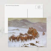 ヴィンテージウエスト、なぜメールがBerninghausによって遅れた ポストカード (正面/裏面)