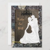 ヴィンテージウエディングアンティーク招待状 招待状 (正面)