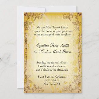 ヴィンテージウエディング招待状 招待状