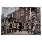 ヴィンテージウォシントンズインオーグレーションアットフィラデルフィア ラージペーパーバッグ (裏面)