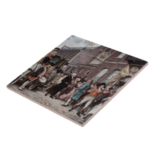 ヴィンテージウォシントンズインフォグレーションアットフィラデルフィア タイル (側面)