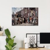 ヴィンテージウォシントンズインフォグレーションアットフィラデルフィア ポスター (ホームオフィス)