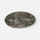 ヴィンテージウォッチギア機構紙プレート ペーパープレート (アングル)