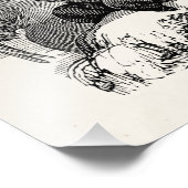 ヴィンテージウォラス1800sウォリーズイラストレーション フォトプリント            (角)