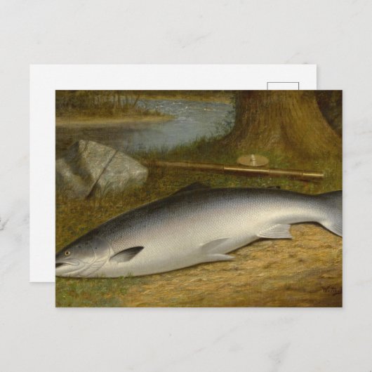 ヴィンテージウォルター・ブレスケット成功のキャッチ ポストカード (正面/裏面)