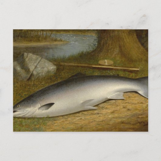 ヴィンテージウォルター・ブレスケット成功のキャッチ ポストカード (正面)