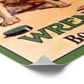 ヴィンテージウォレン&コーブーツ&シューズポーランドアドドッグ ポスター (角)