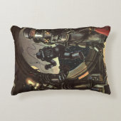 ヴィンテージウォーキングのSF宇宙飛行士宇宙 アクセントクッション (正面)