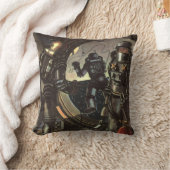 ヴィンテージウォーキングのSF宇宙飛行士宇宙 クッション (ブランケット)