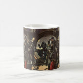ヴィンテージウォーキングのSF宇宙飛行士宇宙 コーヒーマグカップ (中央)