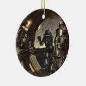 ヴィンテージウォーキングのSF宇宙飛行士宇宙 セラミックオーナメント (右)