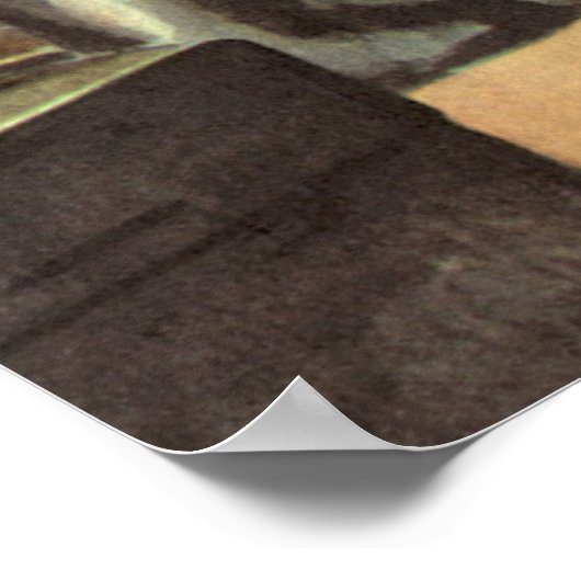 ヴィンテージウォーキングのSF宇宙飛行士宇宙 ポスター (角)