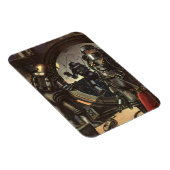 ヴィンテージウォーキングのSF宇宙飛行士宇宙 マグネット (右側)