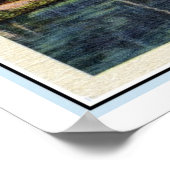 ヴィンテージウォーターウェイミアミとパームビーチ ポスター (角)