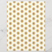 ヴィンテージウォーターカラーイースターブンニーススクラップブック紙 (裏面)