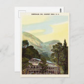 ヴィンテージウォーターカラーエスメレルダインノースカロライナ ポストカード (正面/裏面)