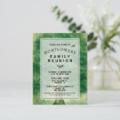 ヴィンテージウォーターカラーオークツリーファミリー懇親会 ポストカード (スタンド正面)