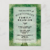 ヴィンテージウォーターカラーオークツリーファミリー懇親会 ポストカード (正面)