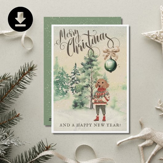 ヴィンテージウォーターカラーダックシュンドッグ シーズンカード