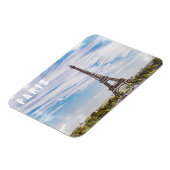 ヴィンテージウォーターカラーパリエッフェルタワー マグネット (左側)