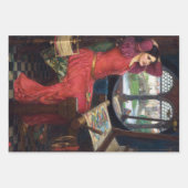 ヴィンテージウォーターハウスウィメンズデカップラッピング紙 ラッピングペーパーシート (正面2)