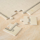 ヴィンテージウォーターベリーCTの地図(1893) ジグソーパズル (側面)