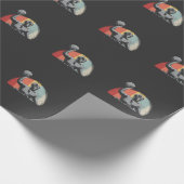 ヴィンテージウォーターポロプレーヤースロワー ラッピングペーパー (角)