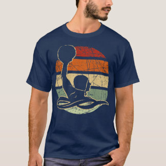 ヴィンテージウォーターポロプレーヤーレトロポロ Tシャツ