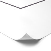 ヴィンテージウォールフラワーエッチングプリント ポスター (角)